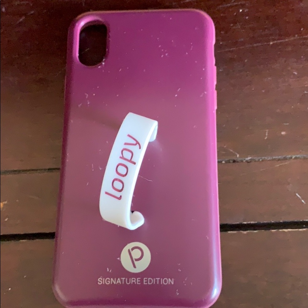 Wine loopy iPhone  x gently used